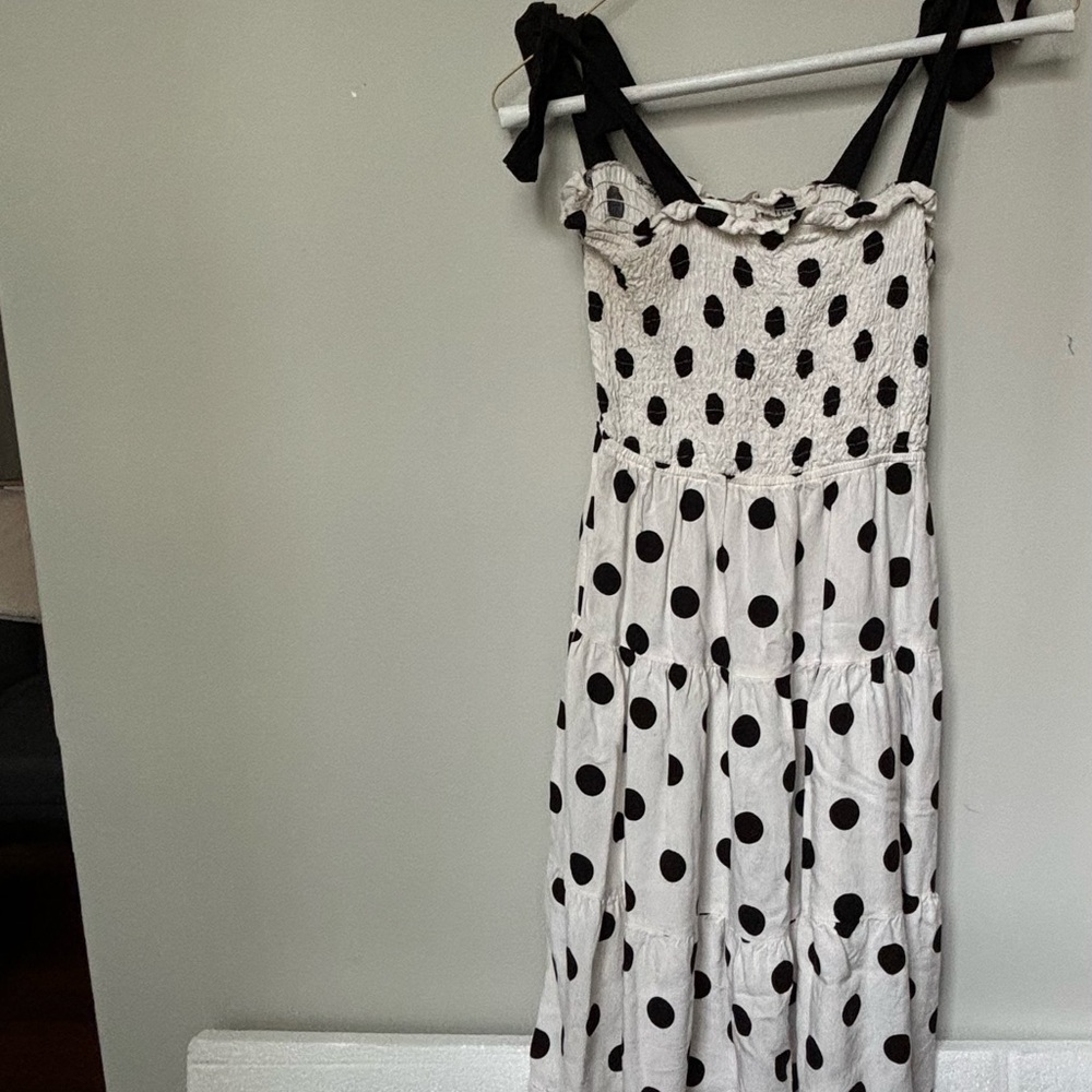 Polka Dot Mini Sun Dress